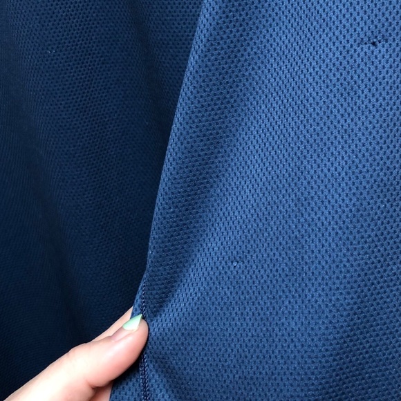 Tracksmith MENS Blue Boston Long Sleeve T-shirt Running Jersey Performance M - Picture 11 of 11